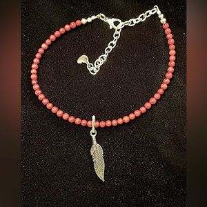 Coral Anklet